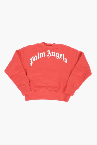 Crew-neck Sweatshirt with Logo-Print