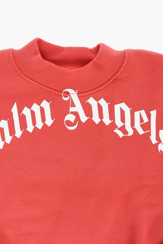 Crew-neck Sweatshirt with Logo-Print