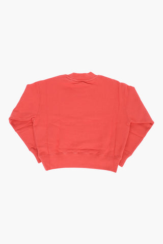 Crew-neck Sweatshirt with Logo-Print
