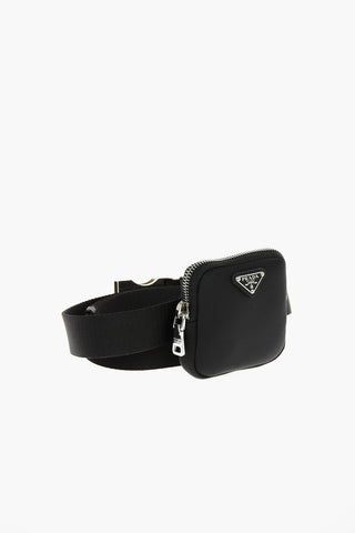 Nylon Utility Belt with Logoed Pouch