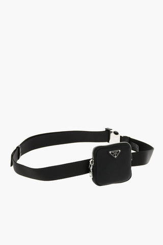 Nylon Utility Belt with Logoed Pouch