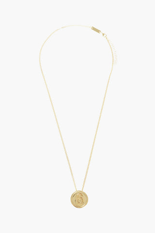 MM6 Collana in Ottone con Pendente