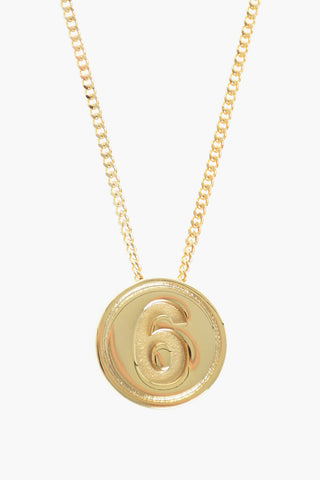 MM6 Collana in Ottone con Pendente