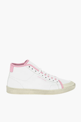 Leather SL/39 Sneakers with Contrasting Trimmings