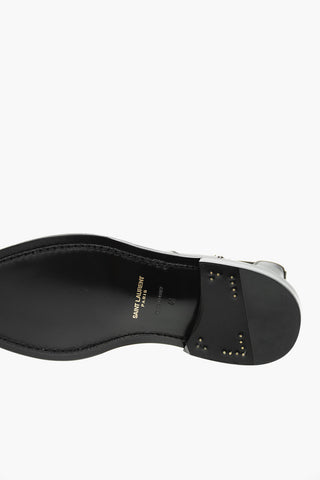 Polished Leather ARMY Quarter brogue Chelsea Boots