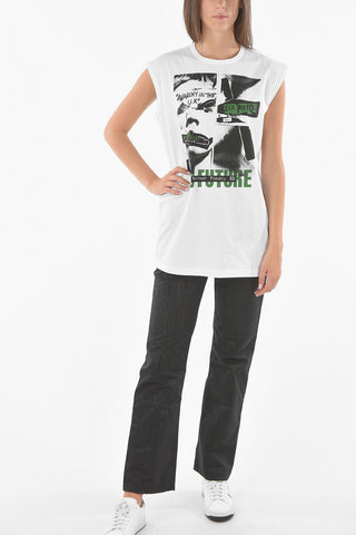 JUNYA WATANABE Crewneck SEX PISTOLS Printed Sleeveless T-shirt