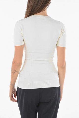 Crew Neck Stretch Fabric Super Slim Fit T-Shirt