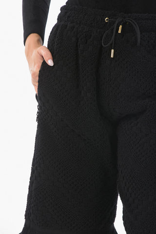 Recycled Cotton Shorts With Zip Pocket And Drawstring