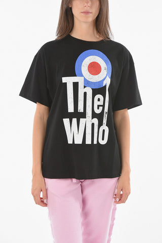 JUNYA WATANABE T-shirt Girocollo Stampata THE WHO A Maniche Corte