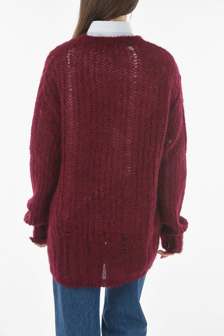 Crewneck Mohair Sweater