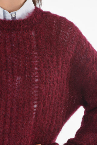 Crewneck Mohair Sweater