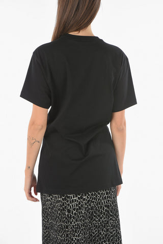 Ruched VIRGINIA T-shirt with Ring Detail