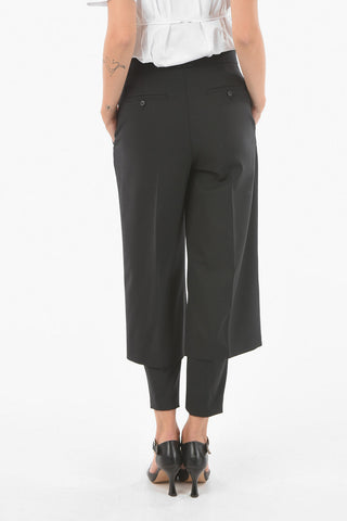 Double Pants TRAVEL HYBRID With Contrasting Bands Detail