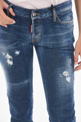 Distressed JENNIFER CROPPED FIT Jeans