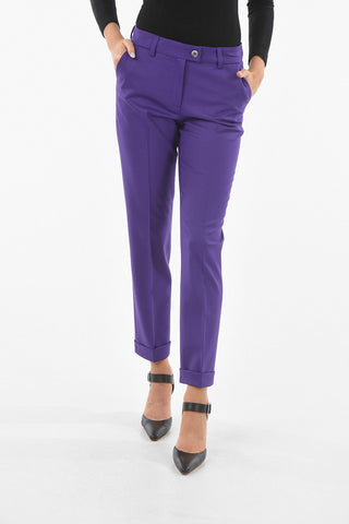 Slim Fit Virgin Wool Pants