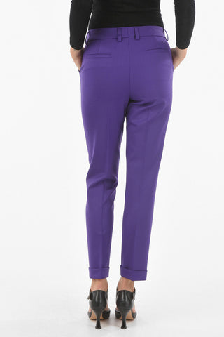 Slim Fit Virgin Wool Pants