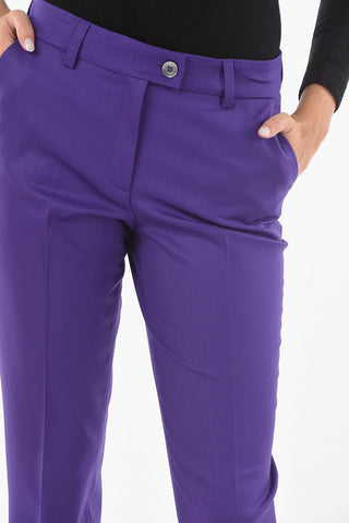 Slim Fit Virgin Wool Pants