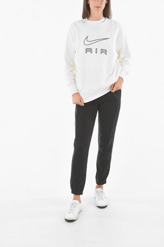 AIR Contrasting Embroidered CrewNeck Sweatshirt