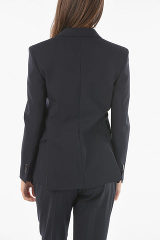 Wool Blend Lined SUPER SKINNY FIT Single Breasted Blazer