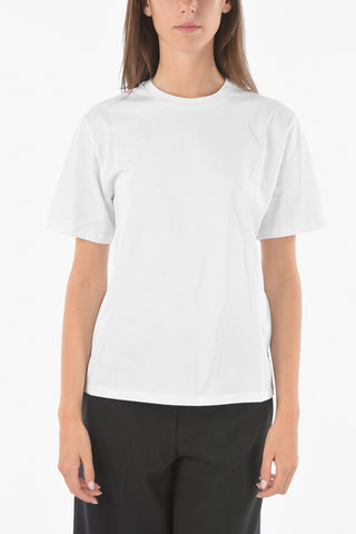 T-Shirt Slim Fit con Fascia in Vita Removibile
