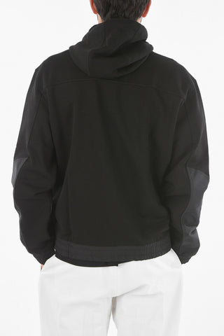 ZZEGNA Zipped Brushed Cotton Hoodie