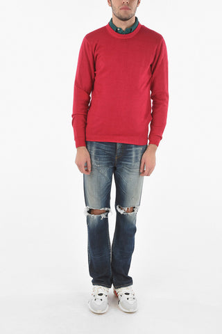 Maglia Girocollo in Lana Vergine