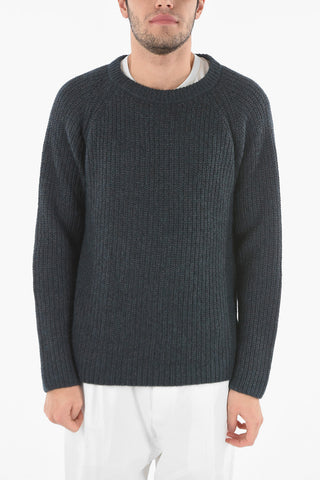 Crew Neck Cashmere Blend Sweater