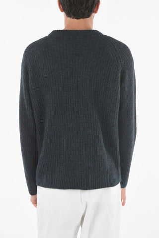 Crew Neck Cashmere Blend Sweater