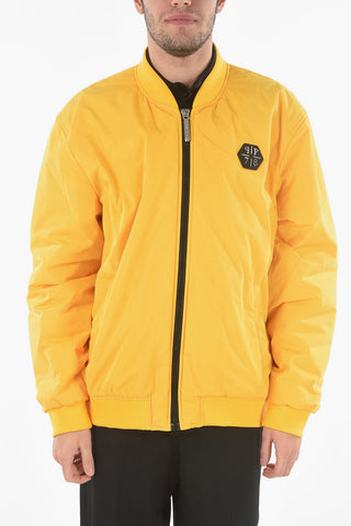 Printed TIGER Nylon Bomber Jacket