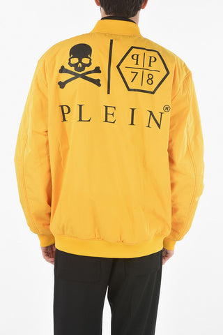 Printed TIGER Nylon Bomber Jacket