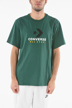 ALL STAR Rundhals-T-Shirt mit Front-Logo-Print