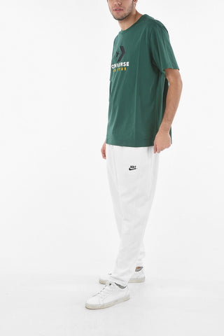 ALL STAR Crewneck T-Shirt with Front Logo Print