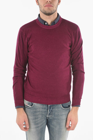 Extrafine Virgin Wool Crewneck Sweater 