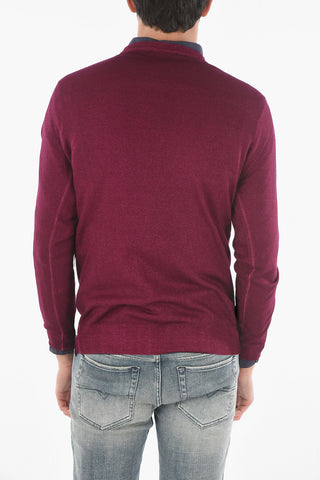 Extrafine Virgin Wool Crewneck Sweater 
