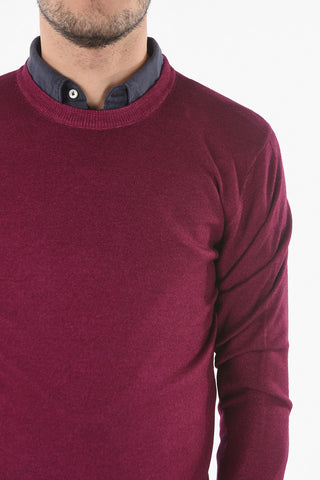 Extrafine Virgin Wool Crewneck Sweater 
