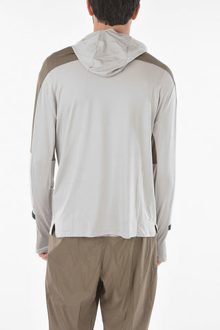 Contrasting Printed Lightweight DRI-FIT Hoodie