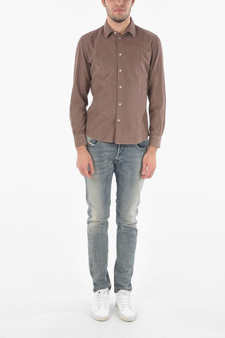 Ribbed Velvet Shirt