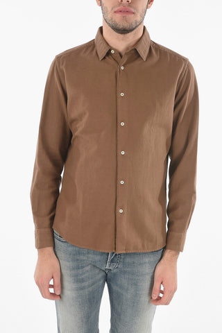Camicia Colletto Italiano in Flanella