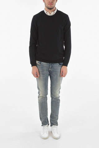 Maglia Girocollo in Lana Vergine