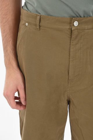 Belt Loop CARPENTER Cotton Blend Shorts