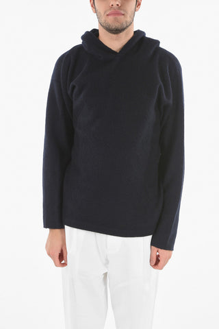 Hooded Cashmere Pullover