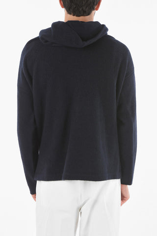 Hooded Cashmere Pullover