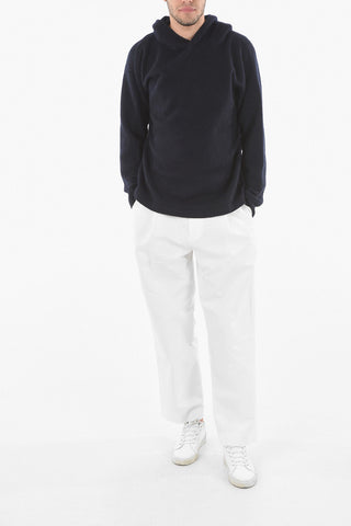 Hooded Cashmere Pullover
