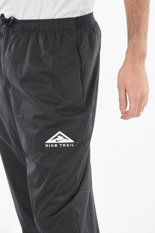 Solid-Colored Joggers with Ankle Zip