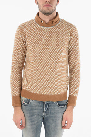 Chevron Crewneck Sweater