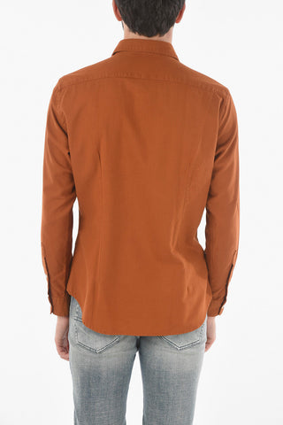 Camicia Colletto Italiano in Flanella
