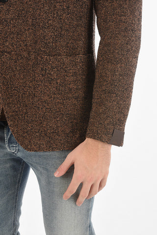 Blazer 2 Bottoni TITO con Revrs Classico e Tasche a Toppa