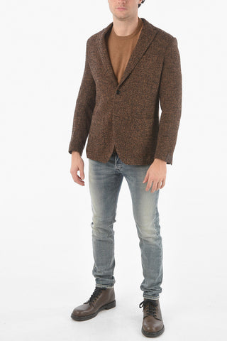 Blazer 2 Bottoni TITO con Revrs Classico e Tasche a Toppa