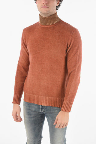 Maglia Collo alto Bicolore