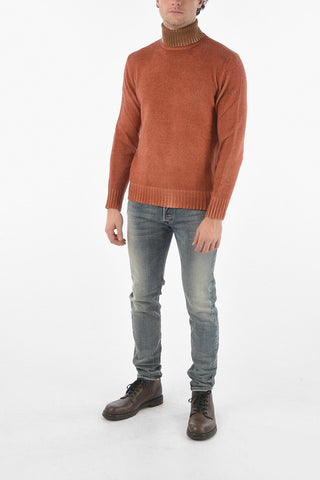 Maglia Collo alto Bicolore